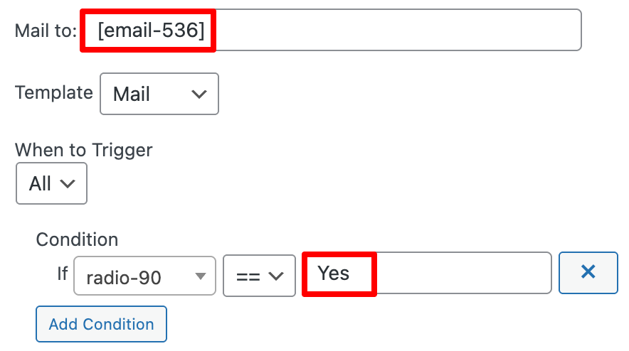Conditional Email: Send Only When Condition Is True