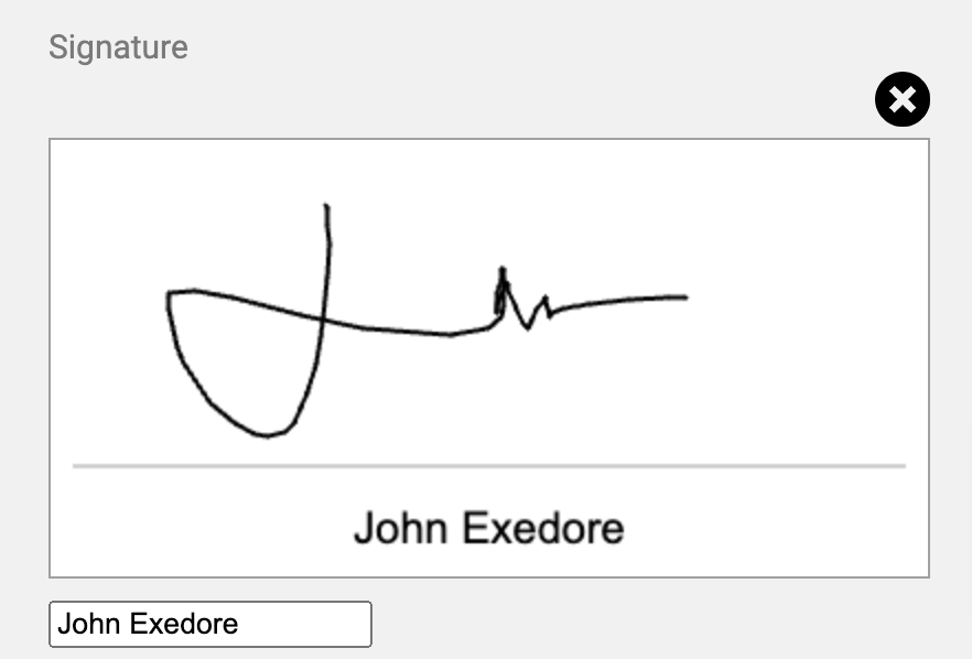 Signature on Elementor Pro Form