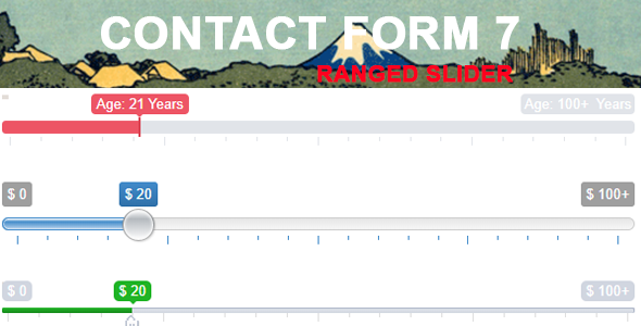 Contact Form 7 Range Slider Fields