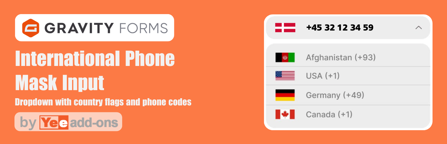 Telephone field for Gravity Forms Pro