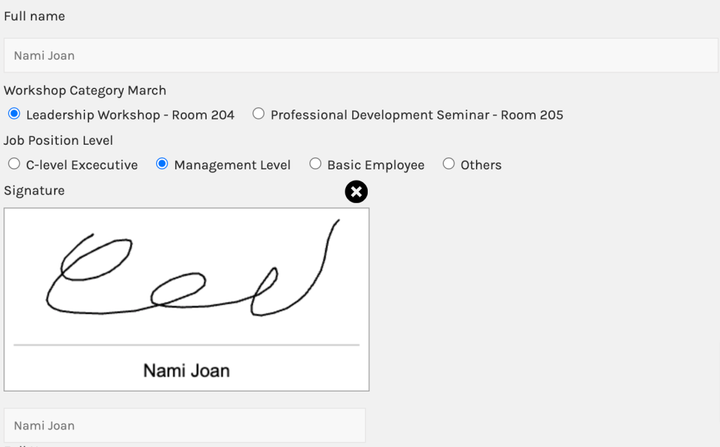 Export Contact Form 7 entries into a PDF