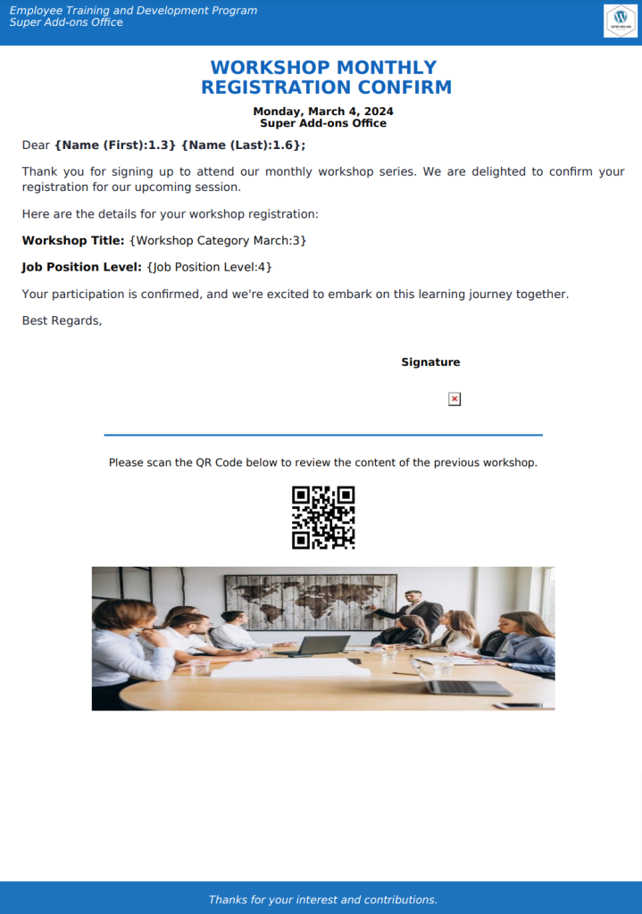Gravity Forms - customize the PDF appearance and layout