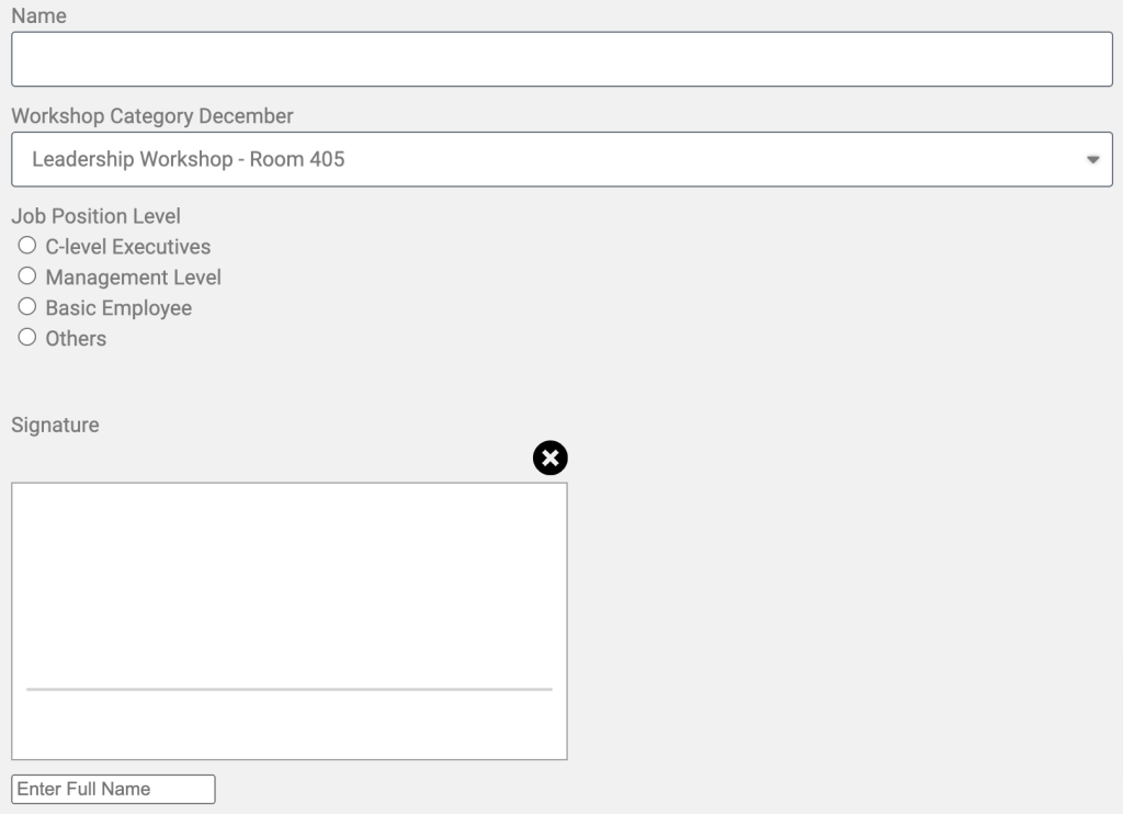 Elementor Forms entries