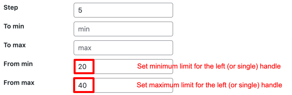set handle control for Double Type