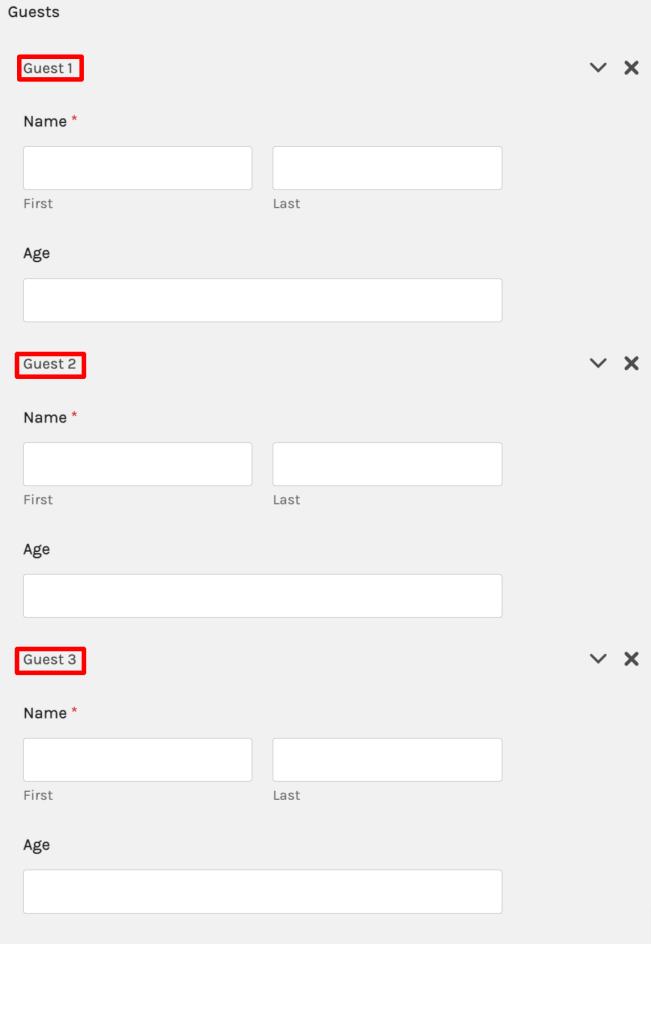 limit repeater field for wpforms