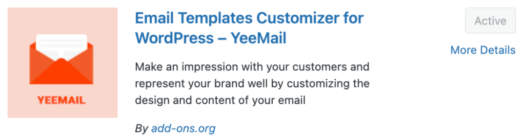 install yeemail plugin