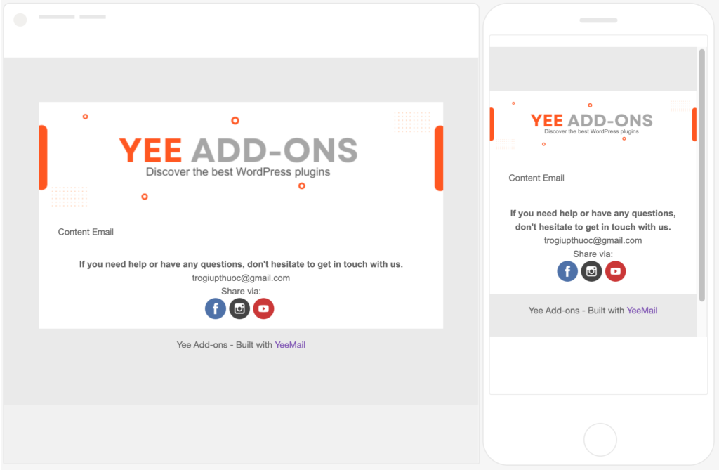 preview email templates for contact form 7 