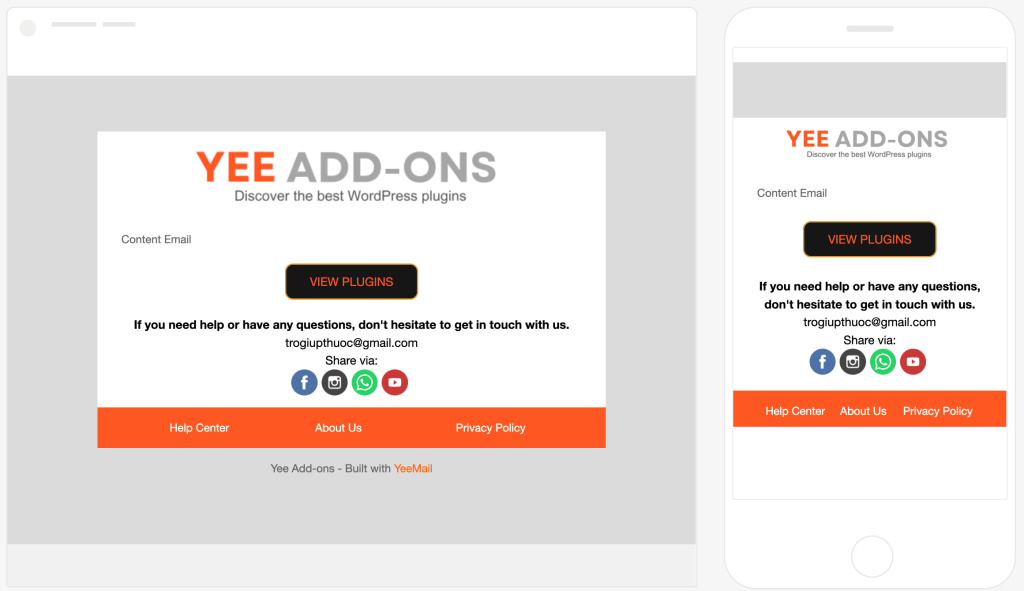 preview email template customization