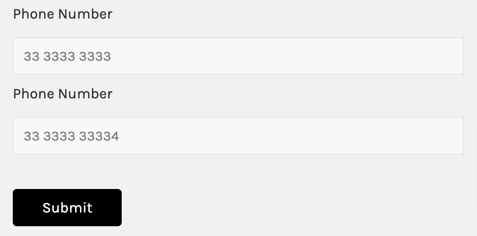 Adding Optional Characters to Your Contact Form 7 Input Form Field