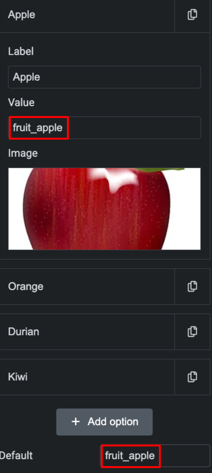  image to be pre-selected for elementor