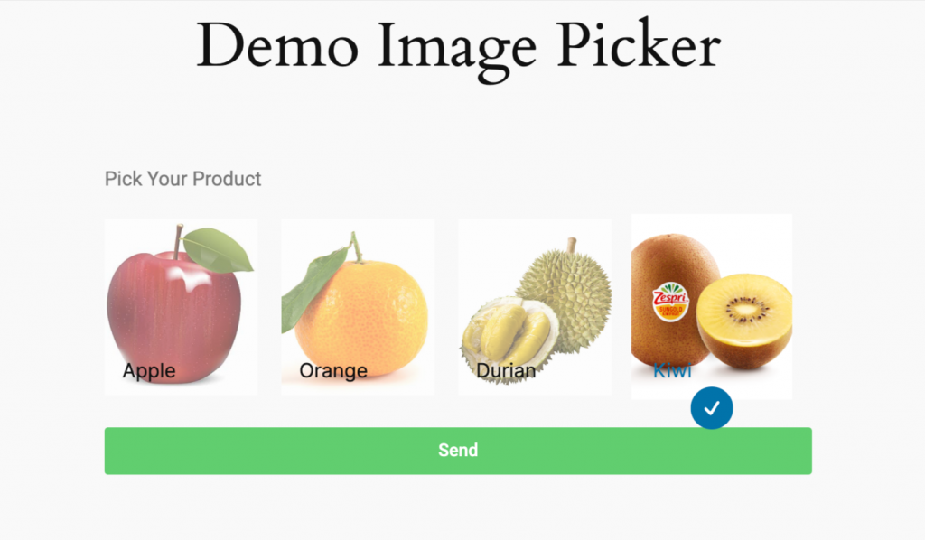 elementor image picker