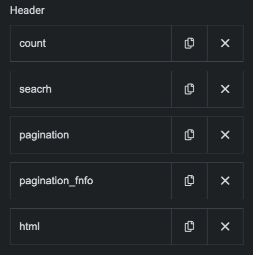 add components above and below your entries